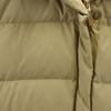 MONCLER Down jacket beige With raccoon fur Women Used