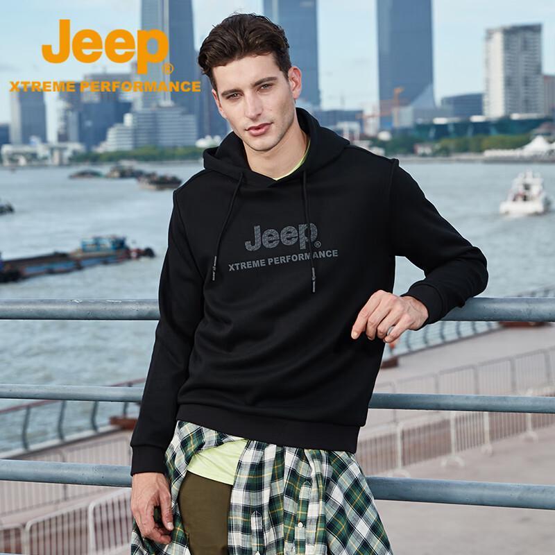 Jeep Men's Hooded Sweatshirt