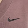 Nike Phoenix Fleece Cropped V-Neck Sweatshirt Women Tops Smokey-Mauve FN3652-208