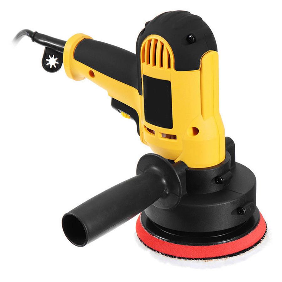 Durable Car Polisher Buffers Polishing Waxing Machine Adjustable-Speed W/Wrench