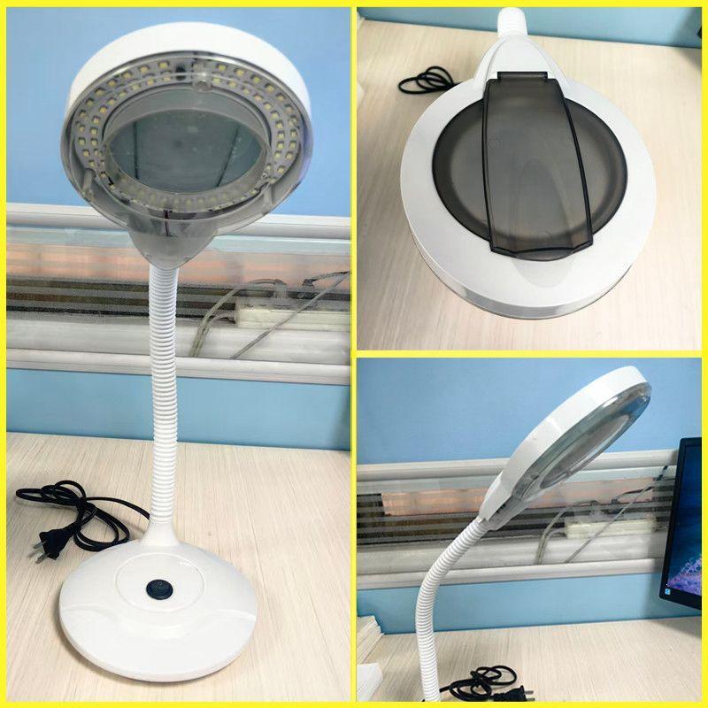 LED Eye-Friendly Tattoo & Nail Art Lamp: Desk & Floor Light for Cosmetic and Eyelash Extension