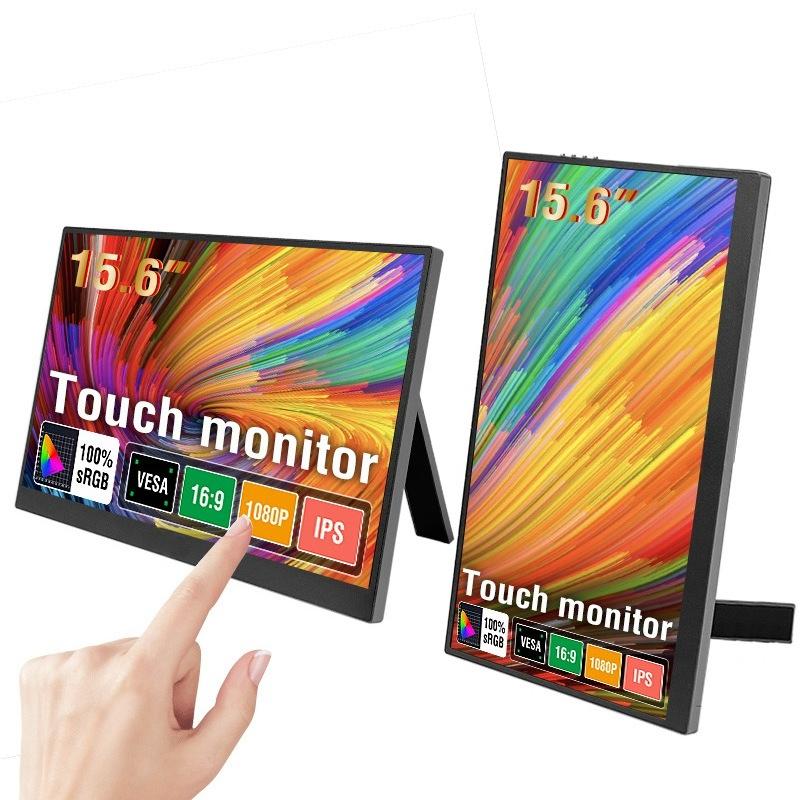 15.6-Inch Portable IPS Monitor,Full HD Laptop Expansion Screen,USB-C External Display for Work,Gaming,and Travel