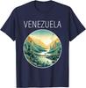 Venezuela Scenery Art Deco TShirt Women Unisex Summer Outdoors Vintage Aesthetic High Quality Cotton Graphic T Shirts Fashion