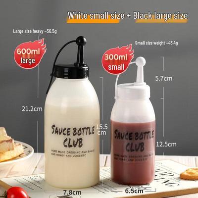 ZISIZ Salad Dressing Squeeze Bottle