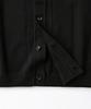 OUTSTANDING Ls Stripe Collar Knit Cardigan_Black