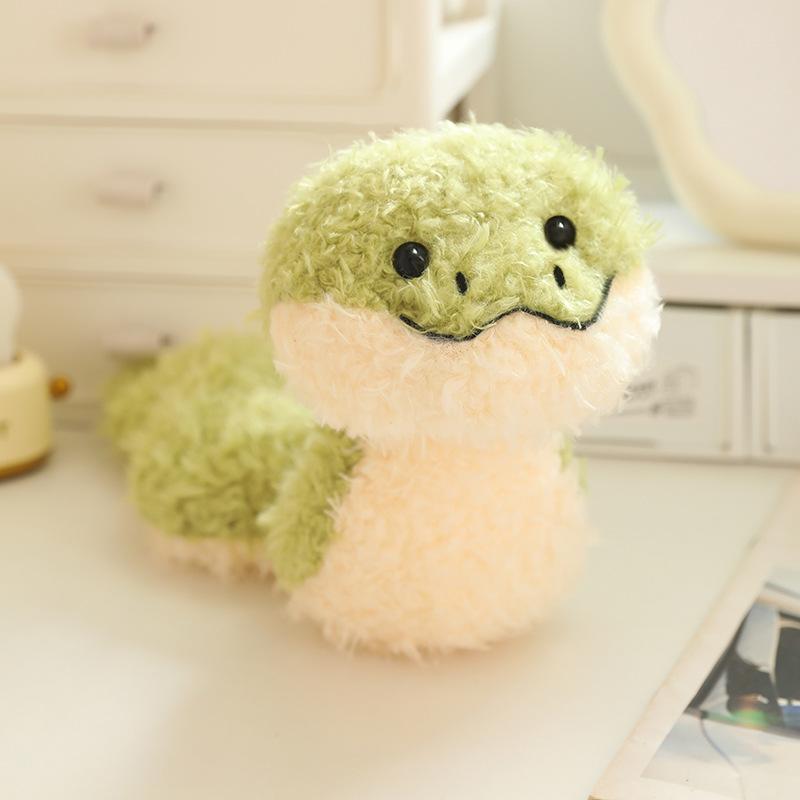 

Маскот Богатства Счастливая Змея Плюшевая Игрушка Украшения для Комнаты Подарок Детям Snake,25cm/9.84in