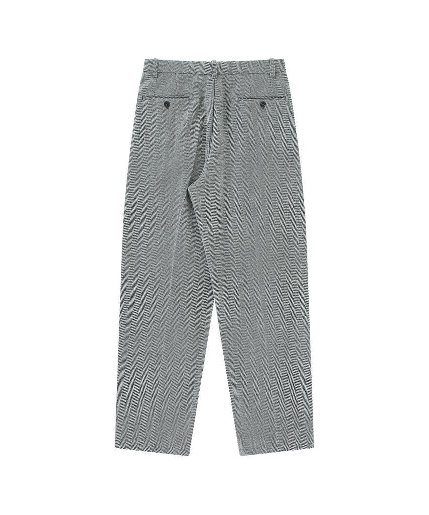 Honguseong 3Tucks Tapered Trousers_Gray