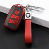 Compatible Leather Car Key Cases for Luhu, JB Range Rover Sport, Velar, Evoque, Discovery 4, and Divine Sport 5.
