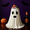 Halloween Treat Display Bowl Specters Candy Dish for Entry Tables and Party Setups, Open Top Server for Small Snacks