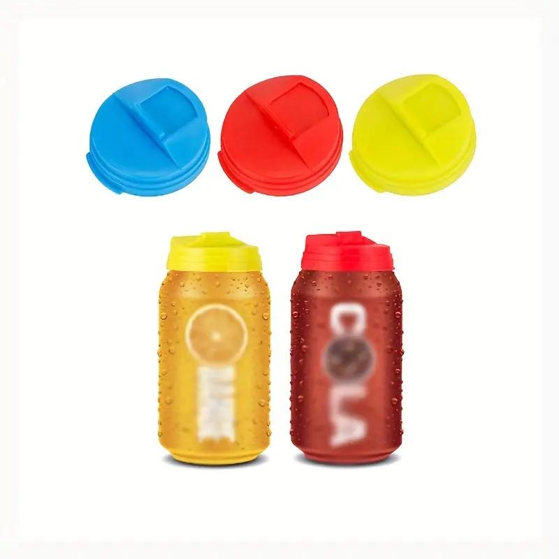 Capace de sifon Protector pentru cutii de bauturi Capace de cutie din silicon Capac pentru sticle de bere Capac cutie rezistenta la scurgeri Accesorii pentru pahare de soda