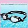 Waterproof Antifog Mens Swimming Goggles With Prescription Pc Lenses For Adults