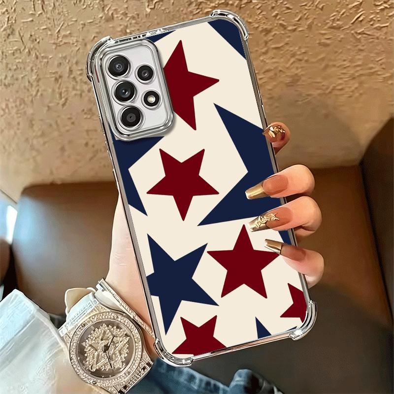 Fashion Vintage Star Girl Minimalist Soft Phone Case For Samsung A17 A27 A07 A37 A57 A16 A56 A15 A55 A14 A54 A13 A53 A26 A36 A25