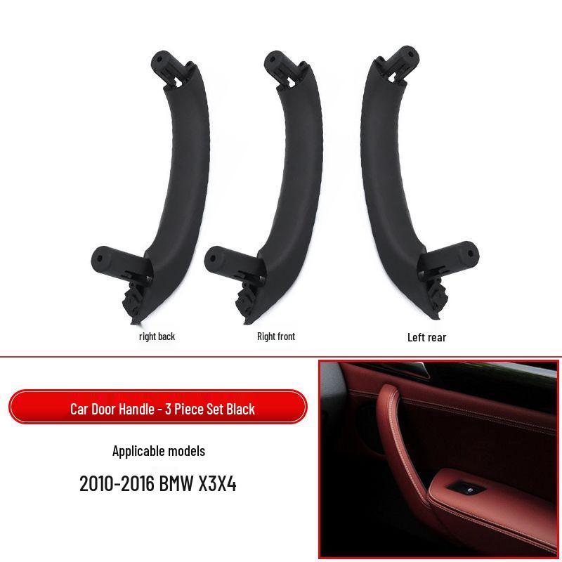 Enhanced BMW X3 Door Handle Inner Cover & X4 Armrest Storage Box with Improved Material & Non-Sticky Finish.