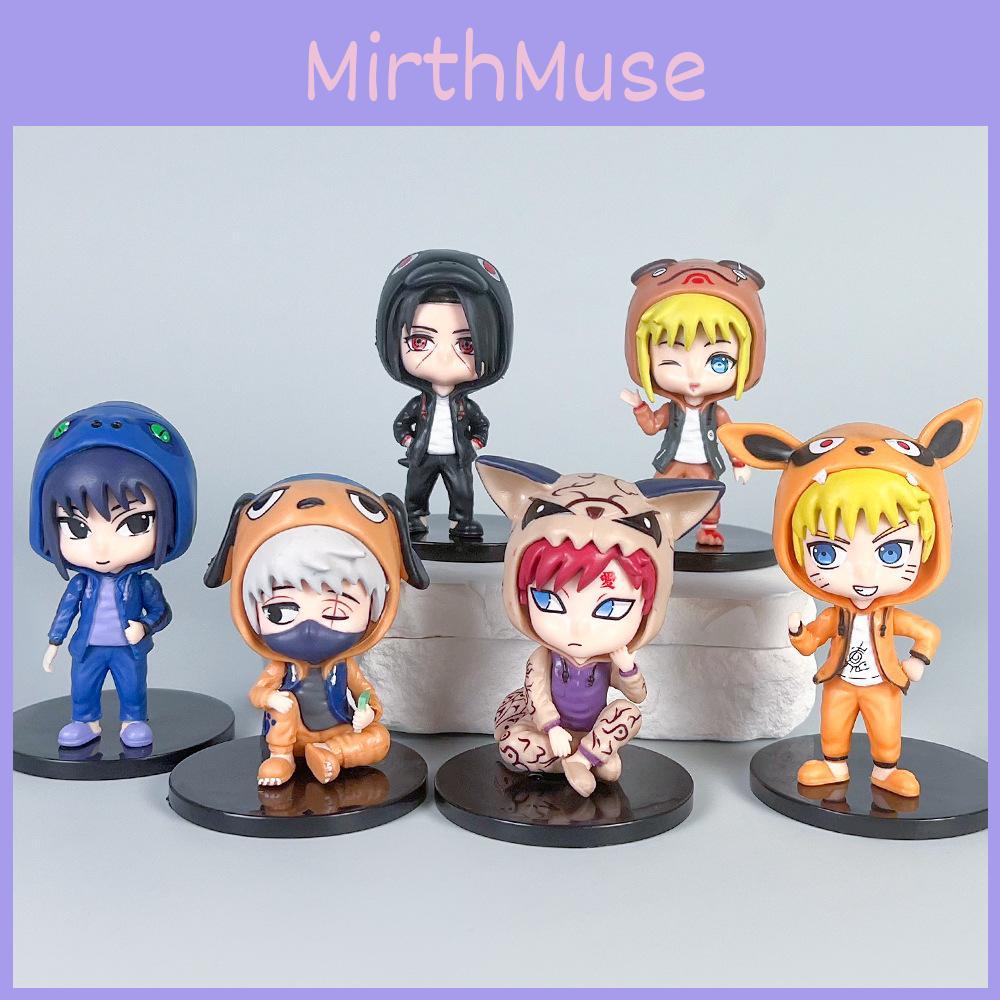 Naruto Pvc Articulated Figures With 7-9cm Style For Collectors And Display
