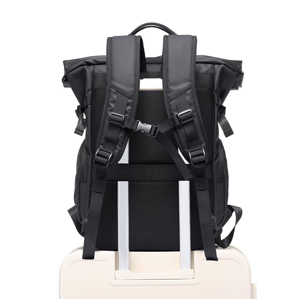 Men's High-end Fashion Computer Bag Student School Bag Large Capacity Waterproof Oxford Cloth Men's Backpack