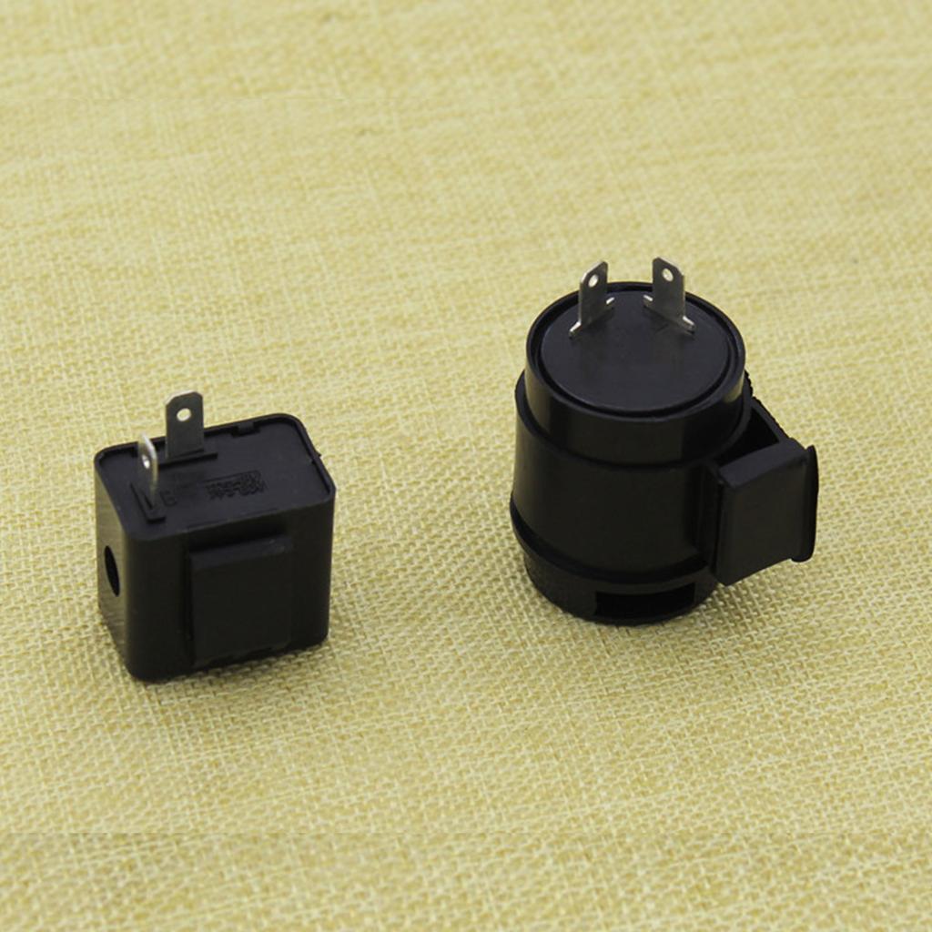 Flasher Relay Turn Signal DC 12V-60V 2Pins Buzzer Beep Flasher Relay Blinker Indicator Flashers Turn Light Signals