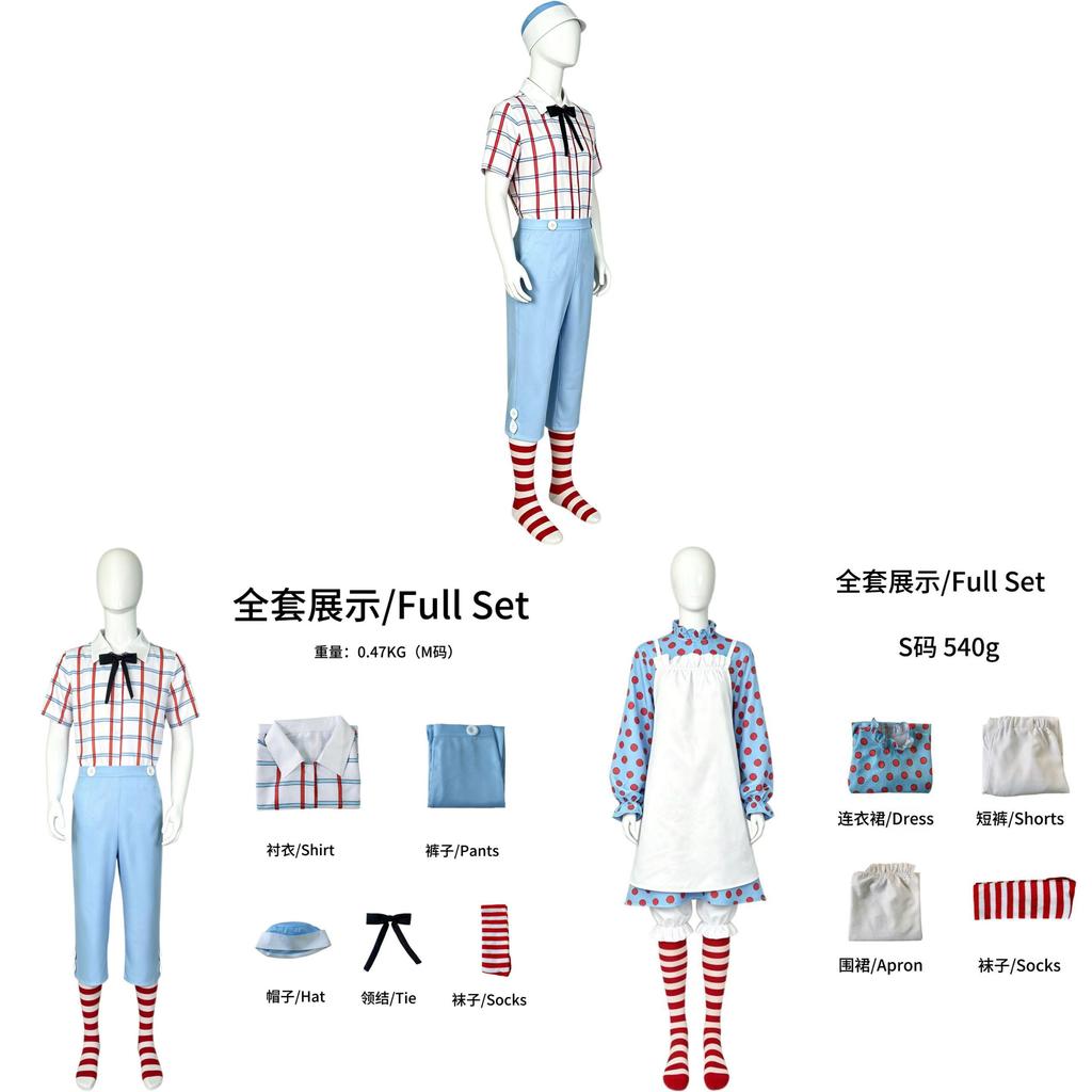 Aggedy Ann Andy A Musical Adventure Cosplay Costume For Fans Featuring Rajie Annie Andy Cartoon Characters