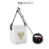 Gamakatsu G Water Bucket GM2517 Large (with Rope) Black,