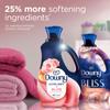 Downy Ultra Soft Fabric Softener Liquid, Bliss, Sparkling Amber and Rose, 50 Fl Oz, 83 Uses