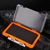 Fly Fishing Lure Box Waterproof Plastic Fishing Box Portable Sponge Pad Fly Lures Box Fishing Tackle Box Easy To Use