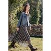 Betu Women's 2026 Spring Plaid A-line Skirt