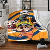 1pc Crayon Shinchan Blanket Soft All Season Throw with Vibrant Design, Perfect for Home, Travel, and Gifts, Ideal for Naps and Camping