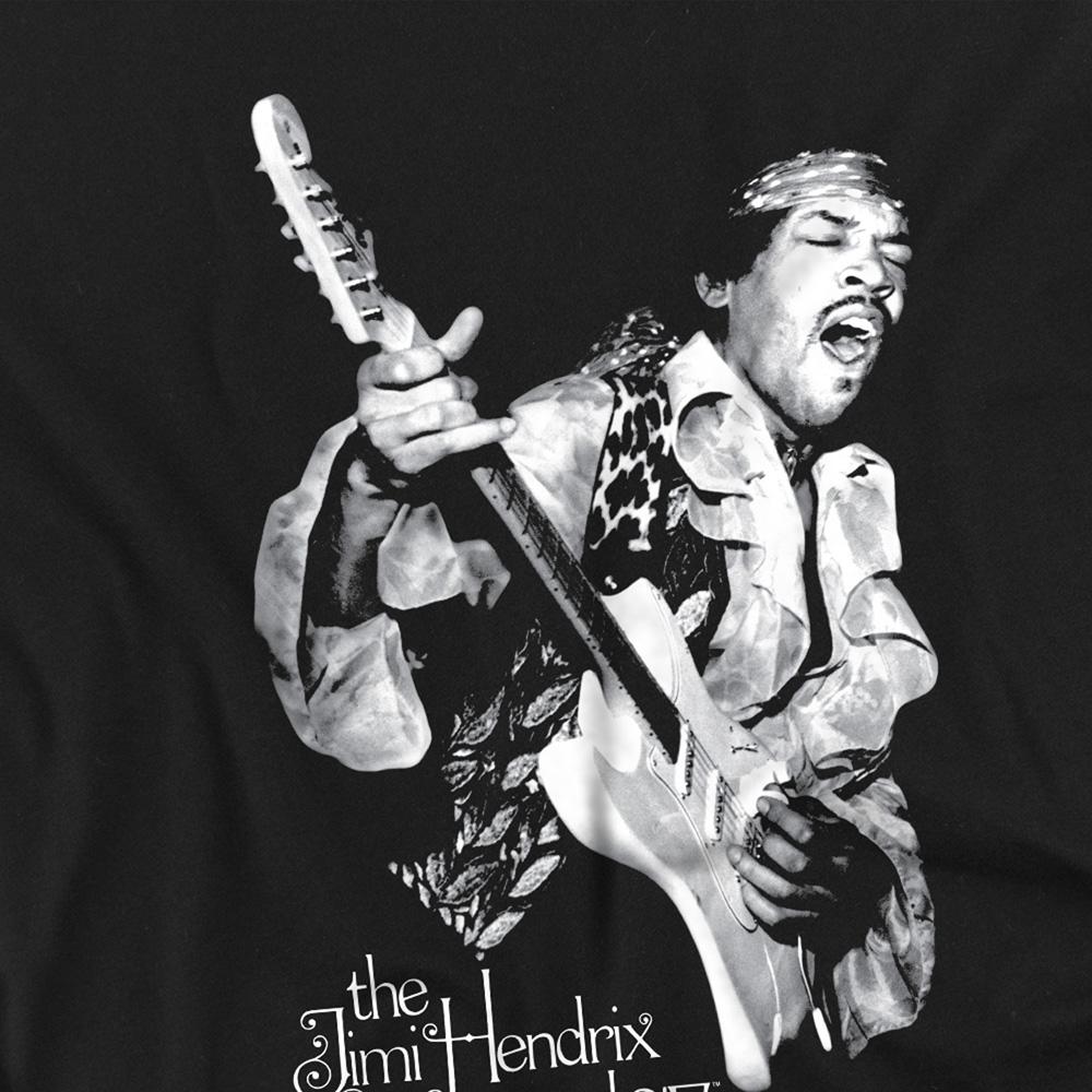 Jimi Hendrix Unisex Adult Mono Cotton T-Shirt
