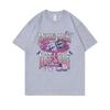 Make War Not Love Funny Meme Print T Shirts Unisex Womens Vintage Oversized Short Sleeve Unisex High Quality Cotton Pure Tshirt