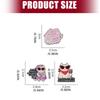 Funny Cartoon Cats Pin Elegant Metal Brooch For Jackets Backpacks And Caps Handmade Lapel Badge Accessory