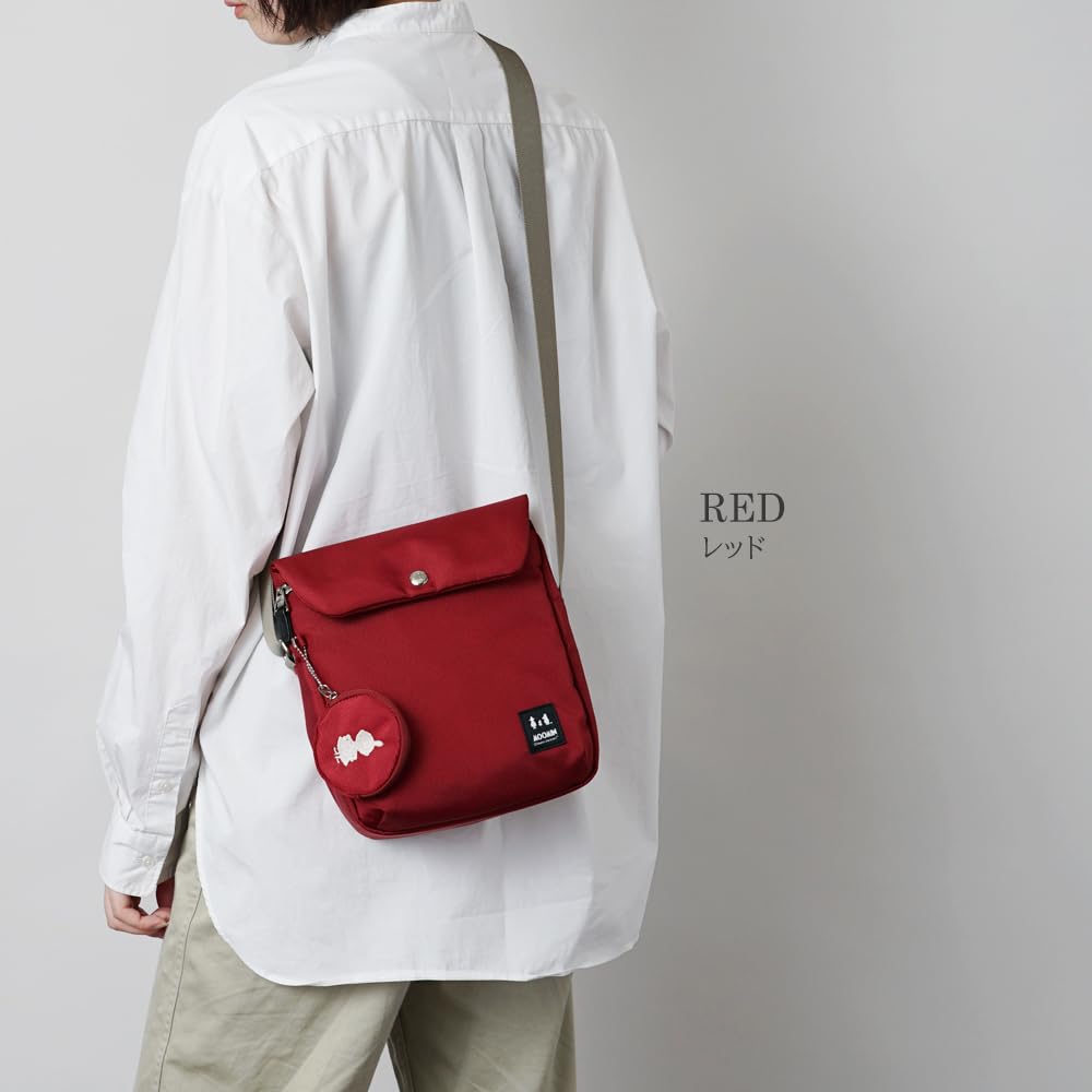 Shoulder bag Red [Moomin] 2.5L RMNK-01