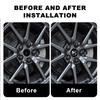 Tappo Coprimozzo Centrale per Cerchioni Auto 60mm Copricerchio Emblema Adesivi Per DS SPIRIT 2 3 4 5 6 7 DS2 DS3 DS4 DS5 DS6 DS7 Accessori Citroen