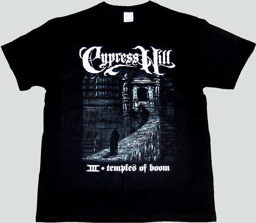 Cypress Hill T-Shirt Iii Temples Of Boom, hip hop band t-shirt TE2983 S разноцветный