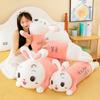Party Style Rainbow Rabbit Plush Toy Doll Girl Sleeping Throw Pillow Bed Leg Long Pillow Cute Birthday Gift