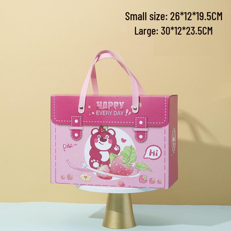 First Birthday Cartoon Gift Box for Kindergarten Party Favors