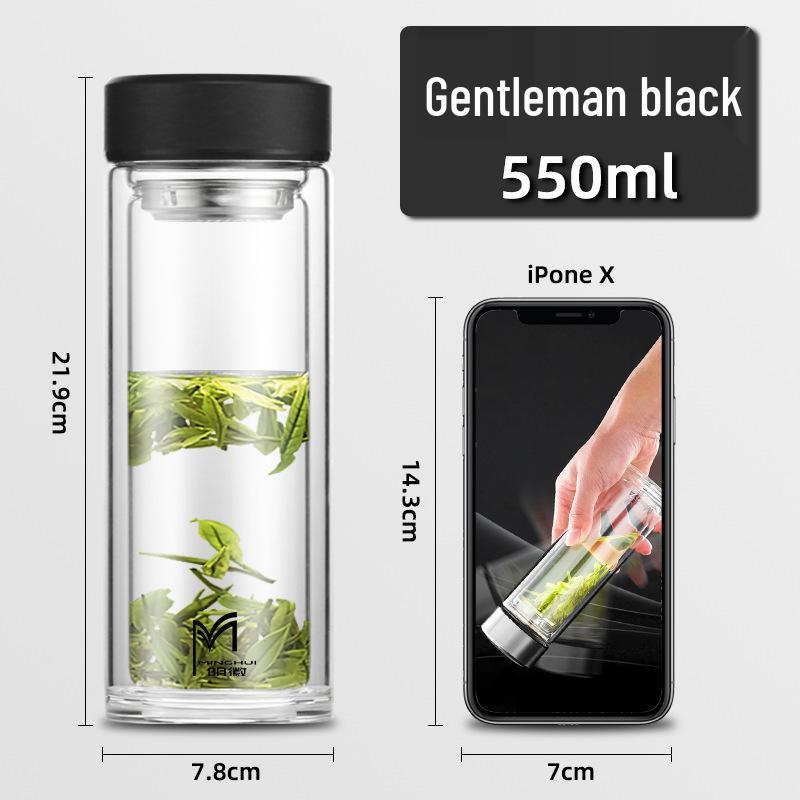 

Двухслойный стакан Minghui быстрого открытия с разделением чая и воды, автомобильный стакан высокого класса для мужчин.