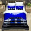3D M-Mustang logo samochodu Pościel wykwintny zestaw pościeli poszewka na kołdrę zestaw kołdry pościel luksusowy prezent urodzinowy