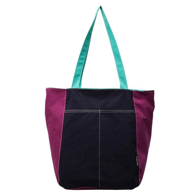 Japanese Niche Design Casual Shoulder Cloth Bag 2025 Spring Trend Foreign Style Personality Large Capacity Commuter Tote Bag
