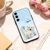 Chonky P-Polar bear   phone Case For Samsung Galaxy A73,A72,A71,A70,A53,A52,A51,Others Soft Black Shell