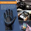 GSG Leather Cold Weather Smartphone Driving Gloves with Cashmere Popular Winter Gloves for and Luxury Product 1086 Men's Gloves, Protection,
