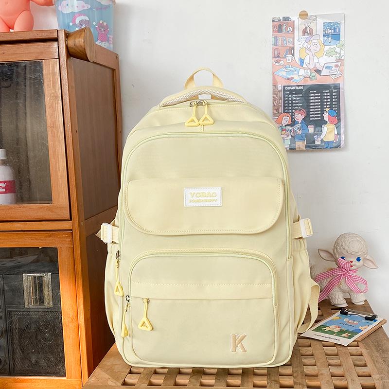 Koreanischer Harajuku-Stil Rucksack mit großem Fassungsvermögen, spritzwassergeschützt, modisch für Studentinnen