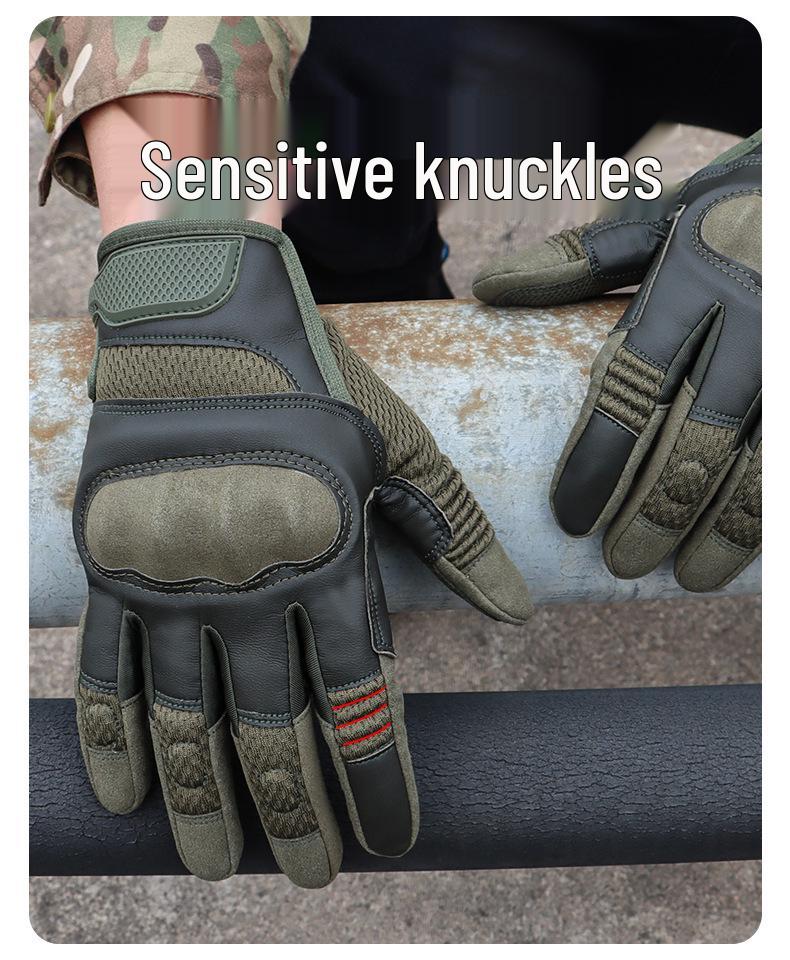 Men's Outdoor Non-Slip Touchscreen Tactical Gloves for Climbing, Motorcycling & Sports