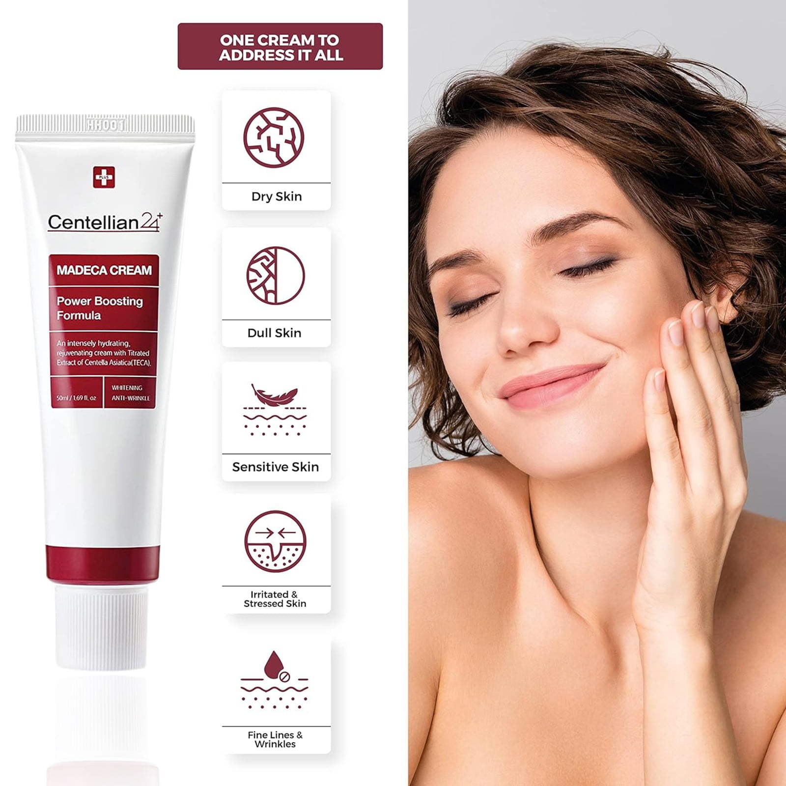 Madeca Cream Power Boosting Formula 50ml/1.69 fl.oz.