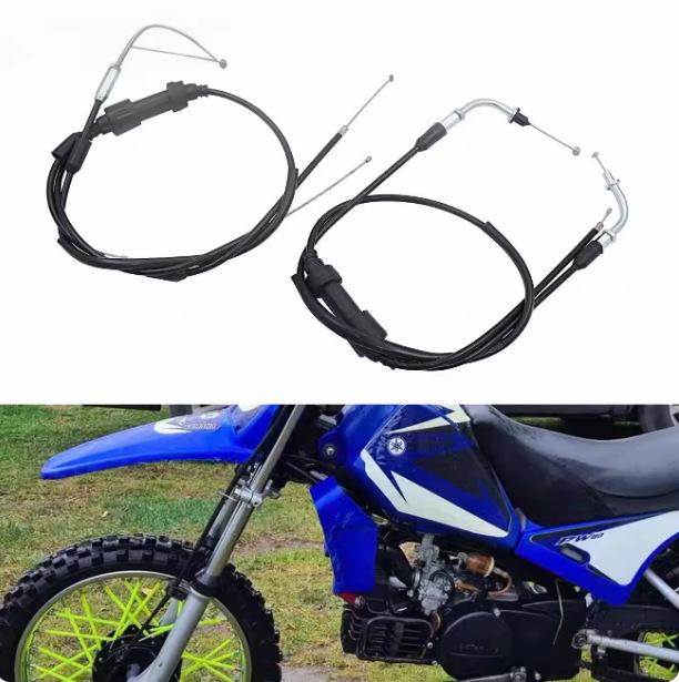 Children's Motorcycle Throttle Cable: Compatible with Yamaha PW50, PW80, PY50, PY80