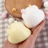 Cute Hamster Squeeze Toy - Silicone TPR Fidget Sensory Stress Relief Gift for Kids & Adults, Fun Decompression Pinch Toy