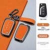 zinc Alloy Leather Car Flip Key Case Cover For S5 Hilux Corolla Avensis Prado Fortuner RAV4  CT IM CHR Shell Fob Accessories JH5