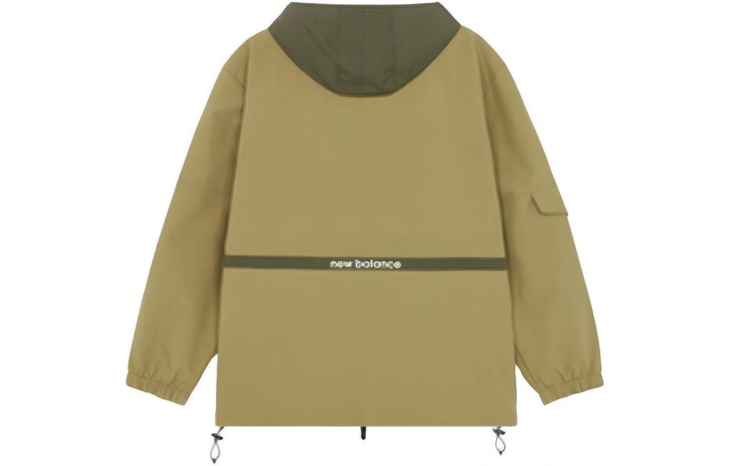 New Balance Puffer Jackets Men's Army Green Hooded Moderate AMJ13391-OV