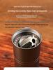 Hand-Crank Waistline Coffee Grinder - Small Household Hand-Pour Coffee Bean Grinder