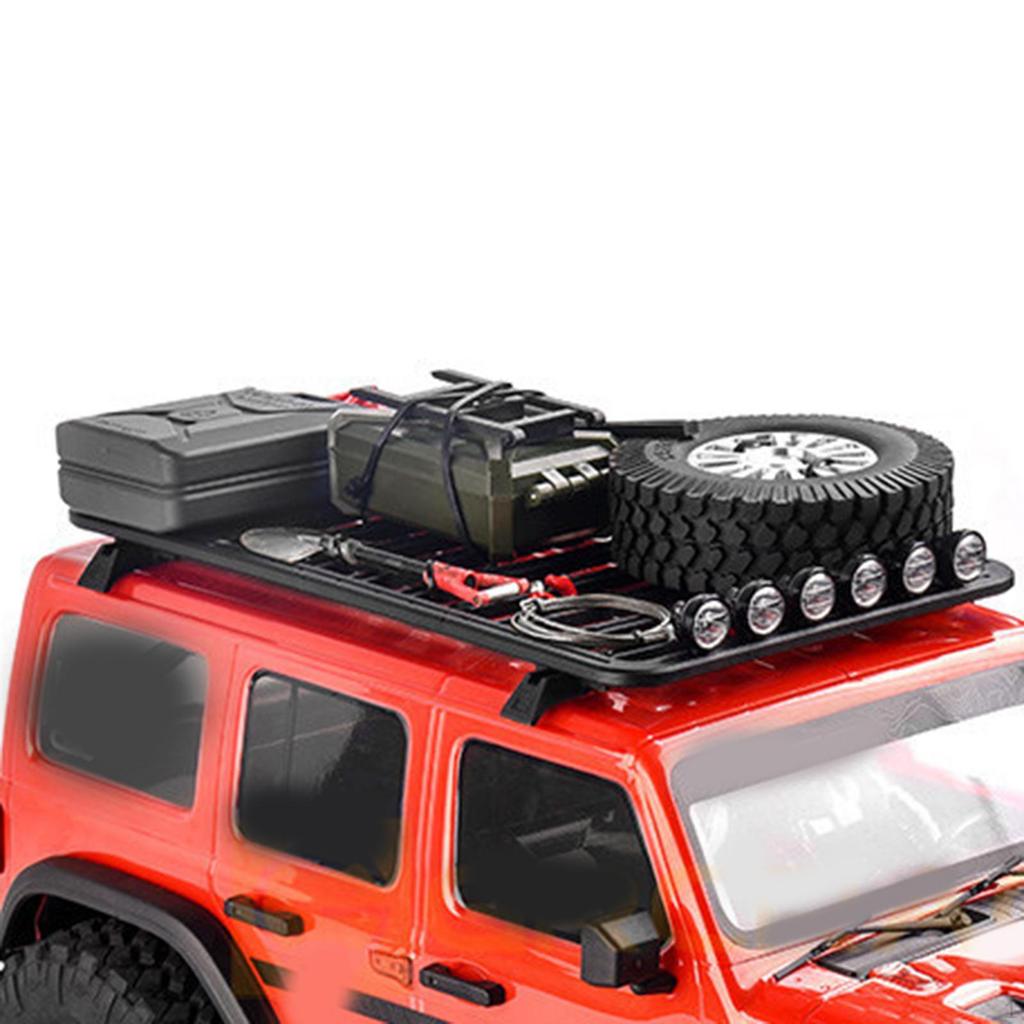 1/10 RC Car Roof Rack Luggage Modified Convenient Lightweight Practical Replacement