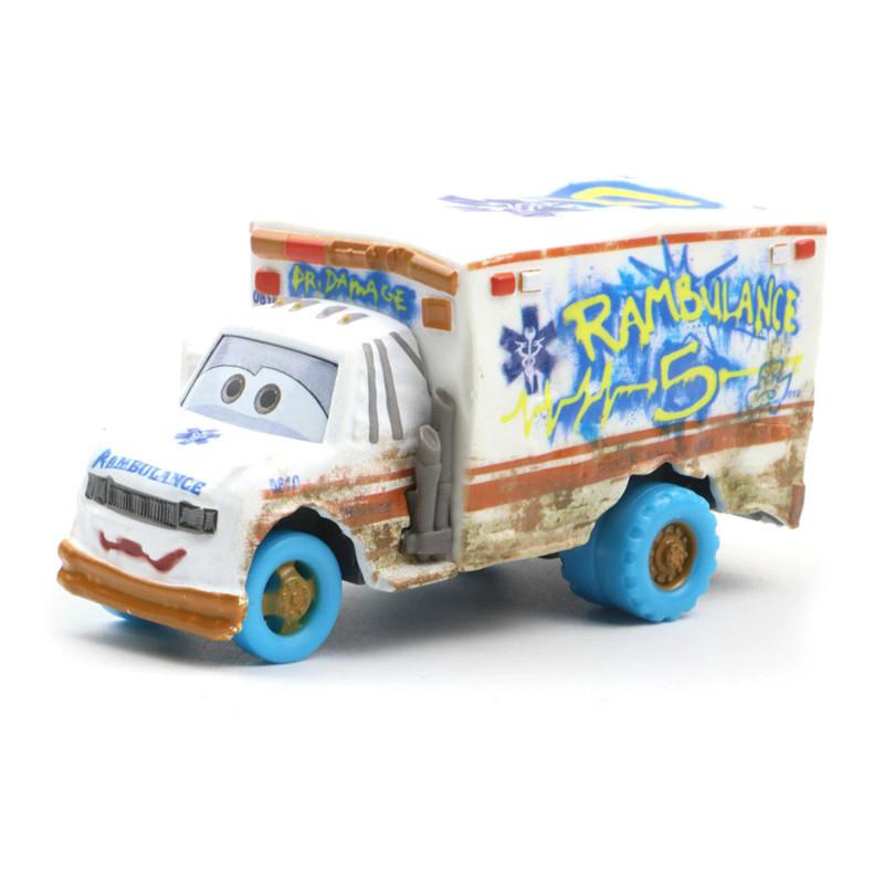 Cars  Pixar Cars Toy Lightning McQueen Jackson Storm Mater Sally Sheriff 1:55 Diecast Model Car Toy Children Birthday Gift