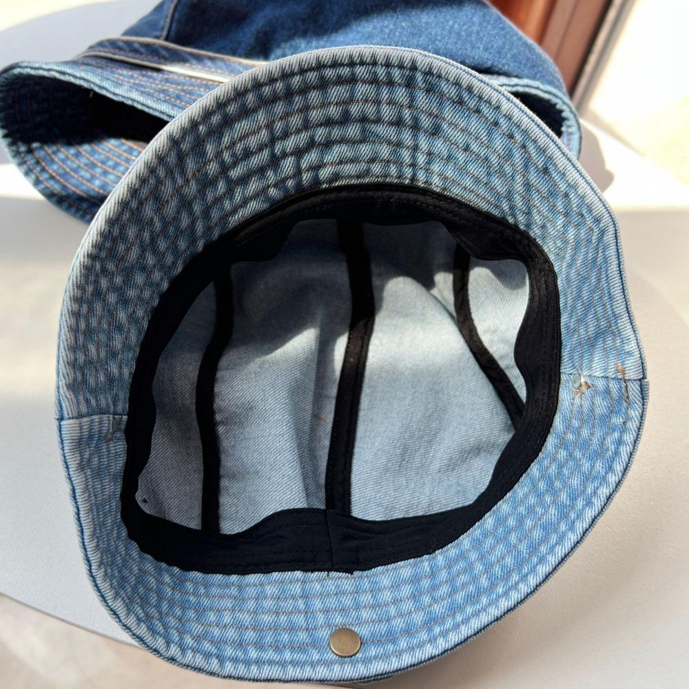 Show small facial features Fisherman hat Retro style Stack Cap New Bucket Hat
